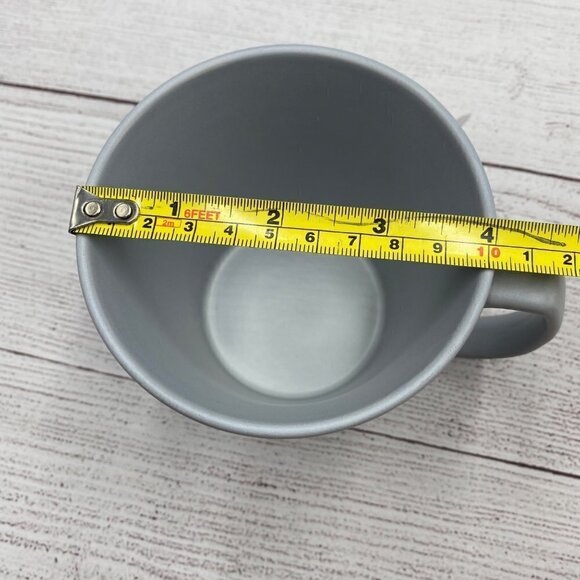 Starbucks "Tall" Gray Coffee Cup 12oz - Picture 6 of 7